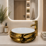 Lavamanos Dalia Oro